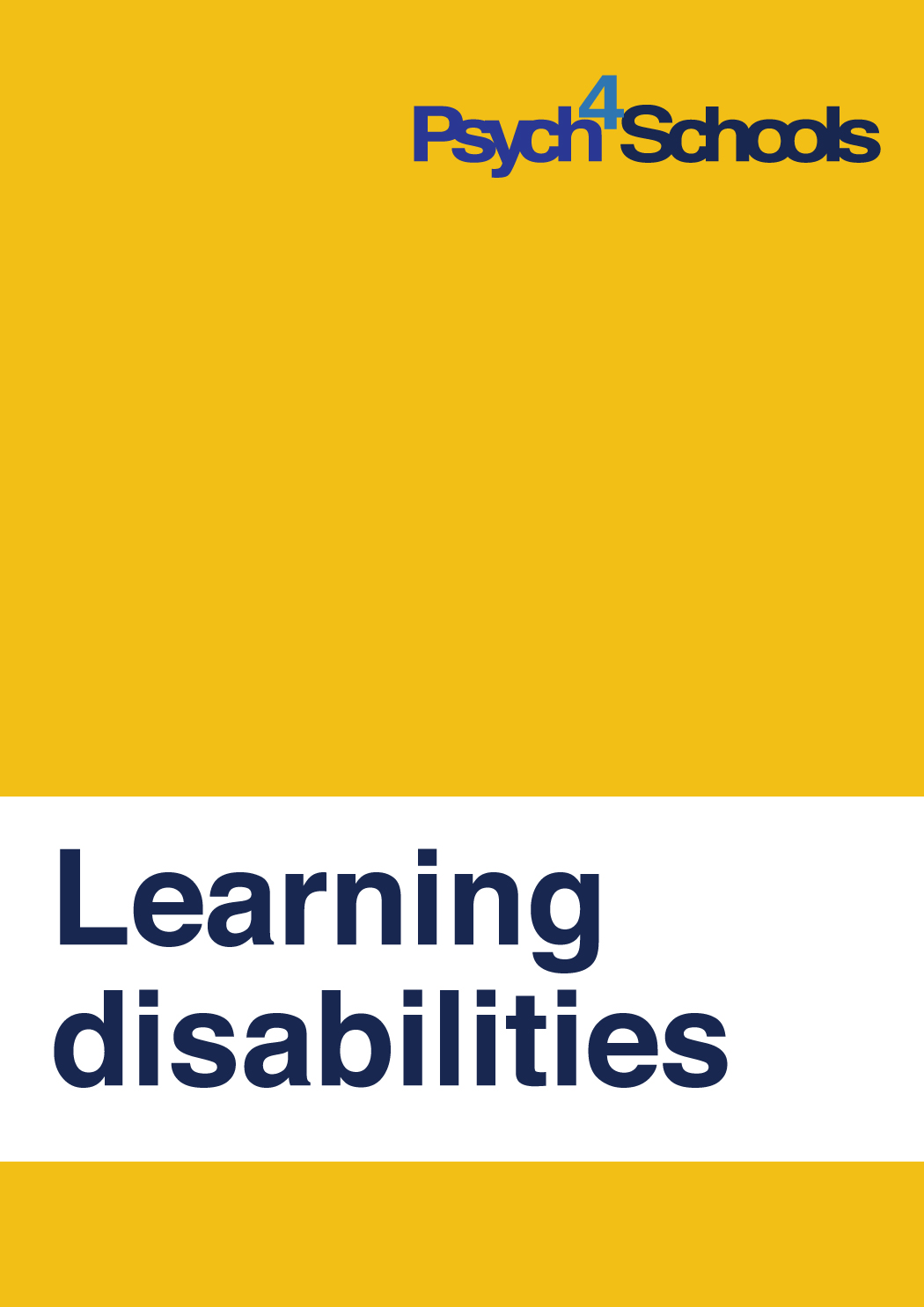 Learning disabilities