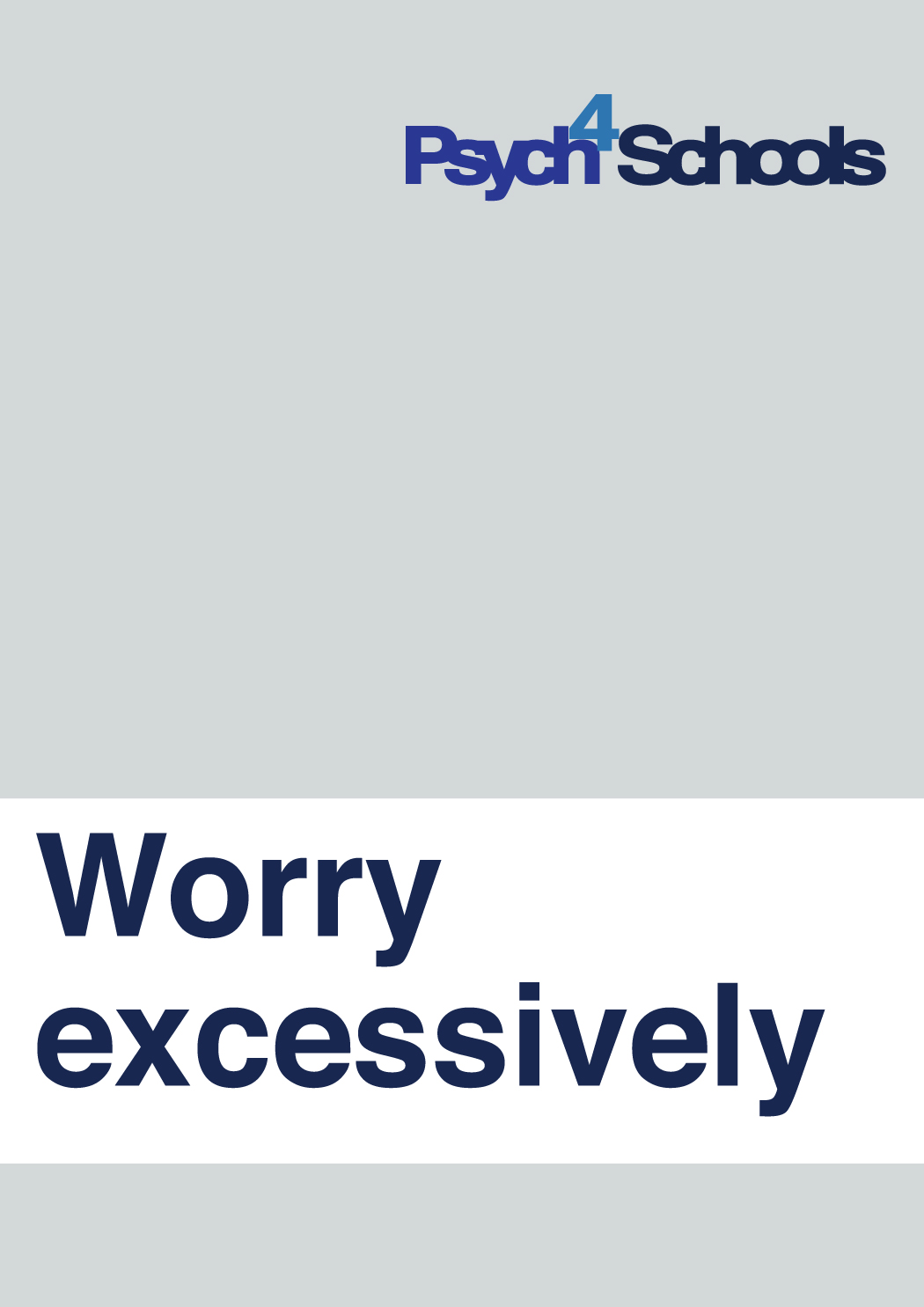 Worries excessively